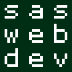 sas web development logo